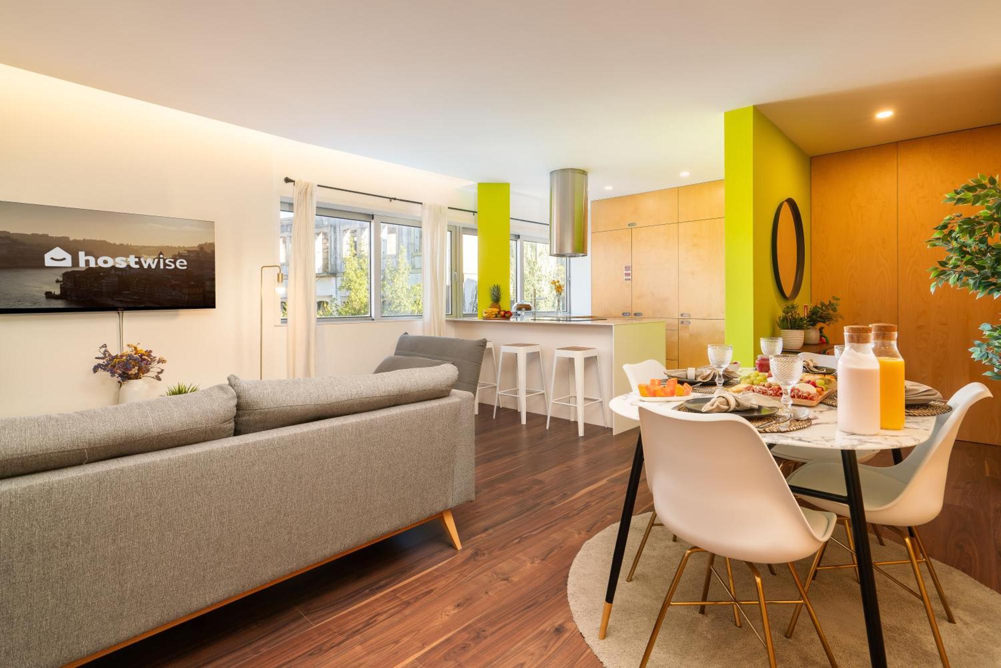 Apartmán Host Wise - Restful Minimalist Flat - Balcony Porto Exteriér fotografie